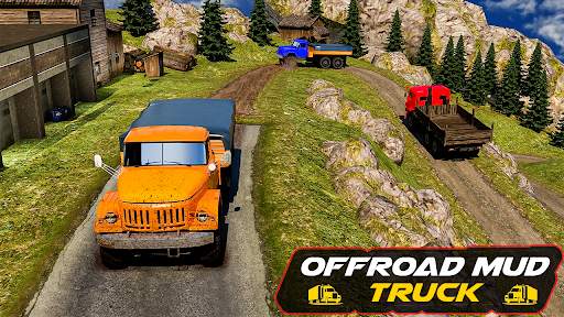 Mud Truck Driving Offroad Game screenshot 4