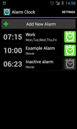 Alarm Clock Free screenshot 1