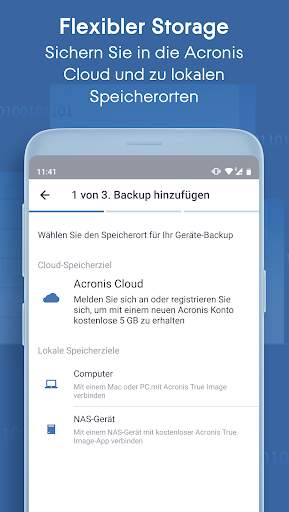 Acronis True Image: Mobile screenshot 2