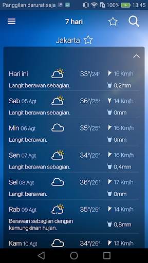 Freemeteo screenshot 3