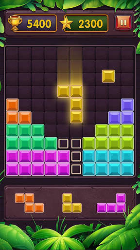 Classic Block Puzzle Game 1010: Free Cat Pop Game screenshot 4
