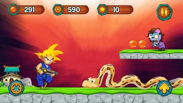 Clash Goku Zombie screenshot 5