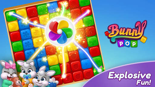 Bunny Pop Blast 2 تصوير الشاشة