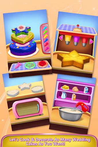 Wedding Cake Cooking & Deco скриншот 2
