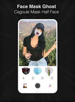 Face Mask Ghost | Cagoule Mask Half Face screenshot 6