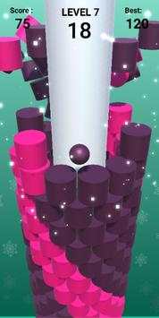 Stack ball 2 warna - bola jatuh 3d screenshot 4