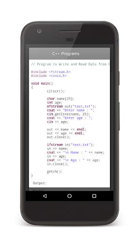 C   Examples 6 تصوير الشاشة