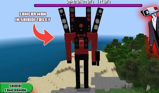 Skibidi Toilet Mod Minecraft screenshot 2