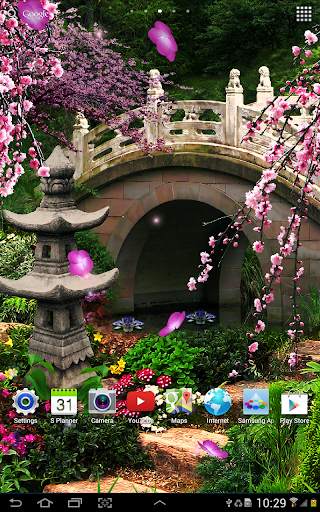 Sakura Live Wallpaper screenshot 5