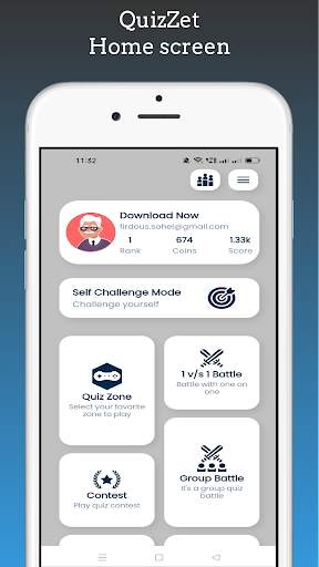 QuizZet : GK Quiz & Earn Money स्क्रीनशॉट 1
