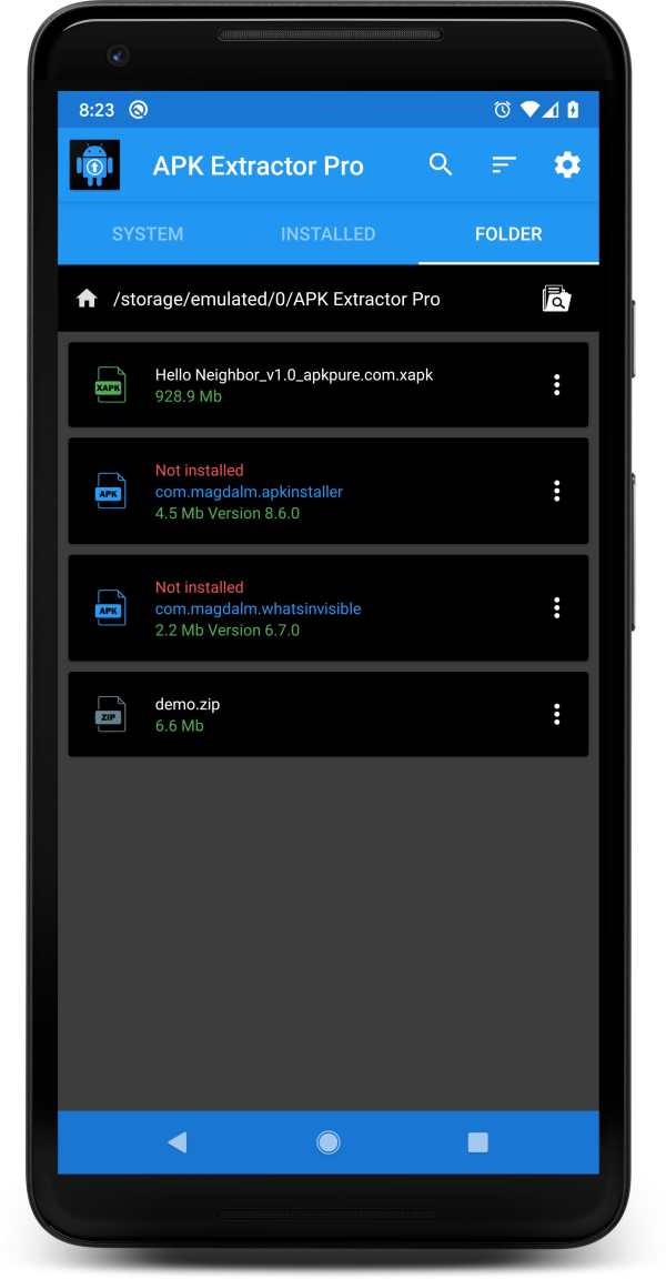 APK EXTRACTOR PRO screenshot 3