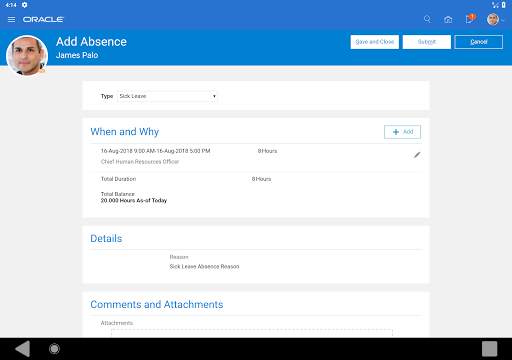 Oracle HCM Cloud screenshot 13