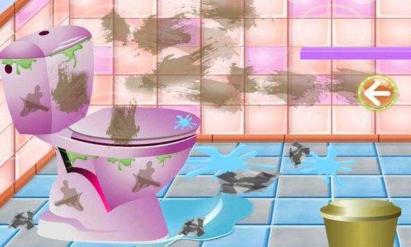 Barbie Bathroom Cleaner Girl Games screenshot 8