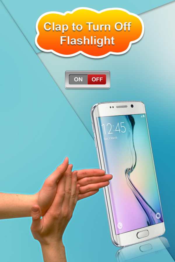 Flashlight on Clap screenshot 3