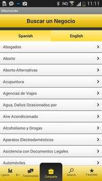 Spanish Yellow Pages Spanishyp screenshot 1