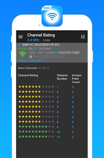 Wifi Analyzer screenshot 3