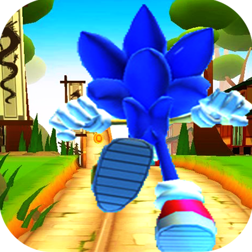 Blue Hedgehog Dash Runner 2021 иконка