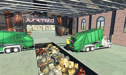 Garbage Truck Simulator 2018 screenshot 3