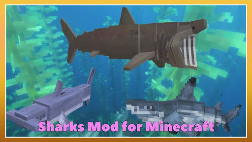 Sharks Mod for Minecraft PE screenshot 2