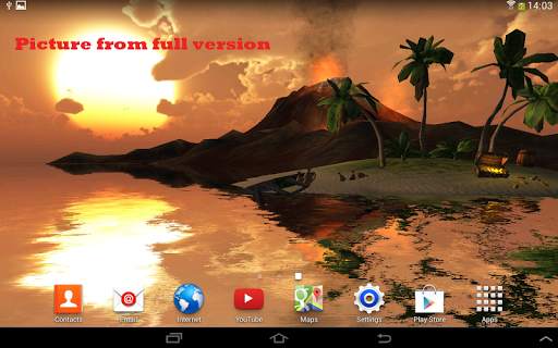 3D Volcano Live Wallpaper FREE screenshot 12