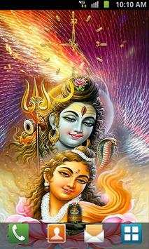 Shiva Clock Live Wallpaper screenshot 2