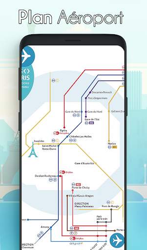 Paris Subway Map - offline screenshot 1