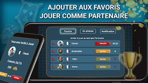Belote et Coinche En Ligne screenshot 3