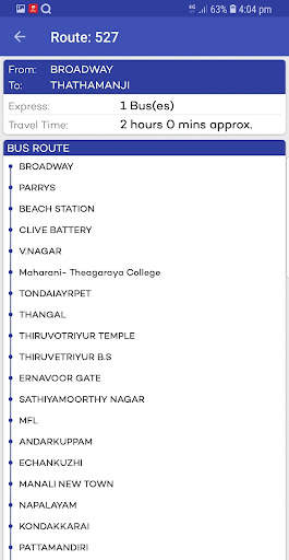 Chennai Metro Map & Local Subu screenshot 12