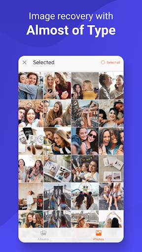 Recovery app: recover deleted photos, photo backup screenshot 5