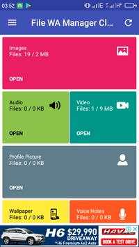 File WA Manager Cleaner screenshot 2