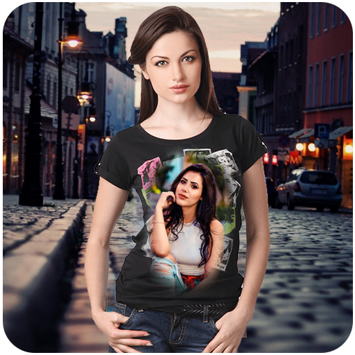 Girls T-Shirt Photo Frame icon