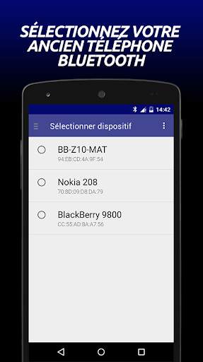 Transfer Contacts screenshot 1