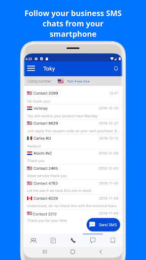 Toky: business phone system screenshot 7
