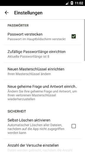 Passwort-Schrank und Manager screenshot 3