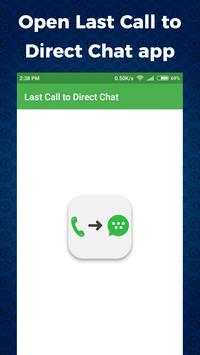Last Call to Direct Chat in whatsapp screenshot 1