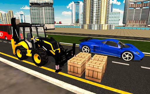 Cargo Forklift Driving Simulator 3D screenshot 12