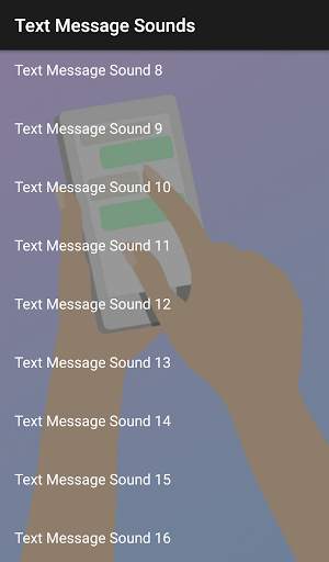 Text Message Sounds скриншот 2