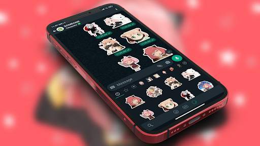 Anya Forger Stickers For WA screenshot 1
