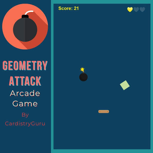 Geometry Attack - Arcade Game скриншот 4