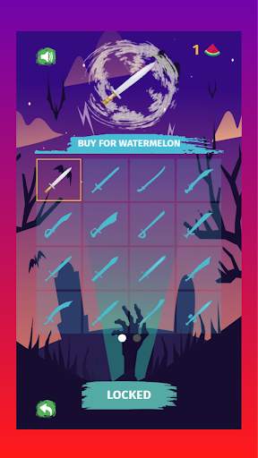 Zombie Knife Thrower screenshot 5