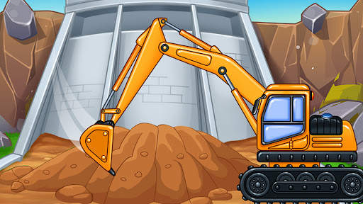 Construction Truck Kids Games screenshot 1