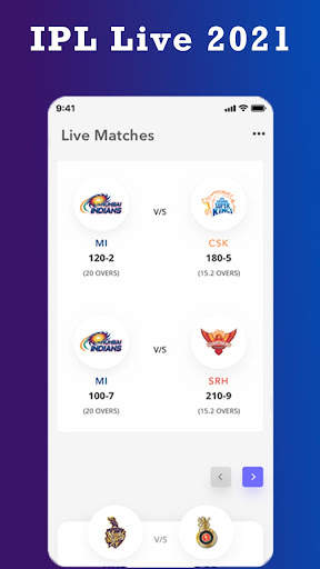 Live Cricket Score - Live Score For IPL 2021 screenshot 3