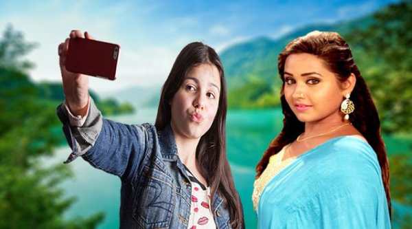 Selfie Photo With Kajal Raghwani Image Editors screenshot 4