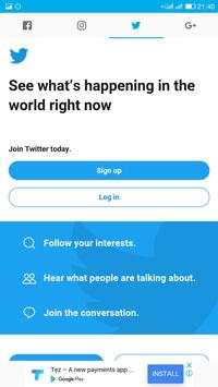 T for Twitter screenshot 5