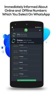 Online Tracker for WhatsApp: App Usage Tracker screenshot 1