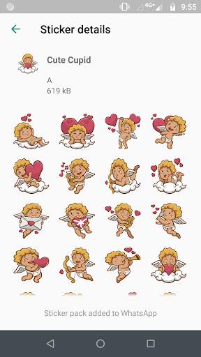 Love Stickers for Whatsapp (WAStickerApps) screenshot 2