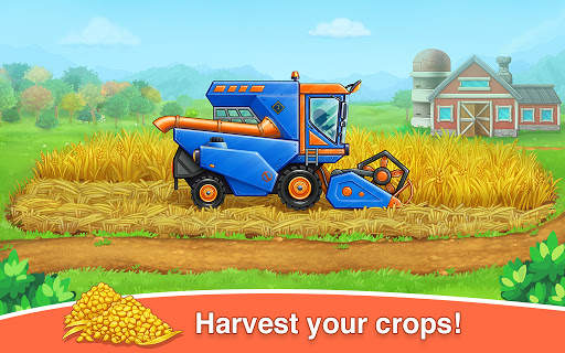Farm land & Harvest Kids Games screenshot 4