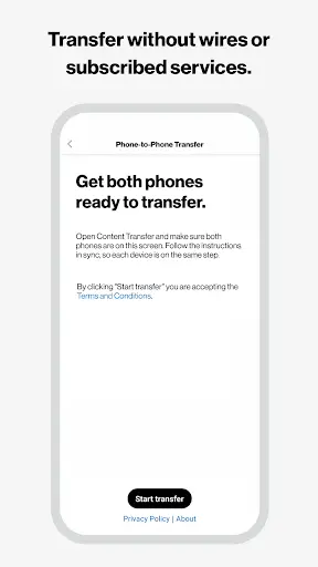 Content Transfer screenshot 1