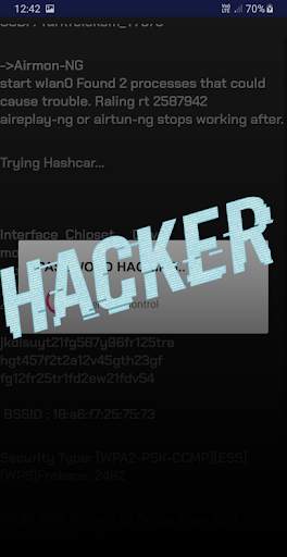 Wifi Hacker Prank Password screenshot 1