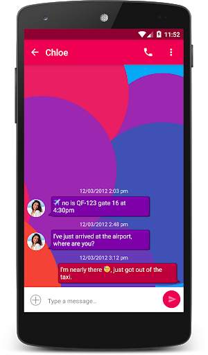 Coloured Bubbles Theme (chomp) screenshot 2